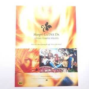 Stone Temple Pilots Shangri La Dee Da Album Print Ad Promo Advertising Vintage